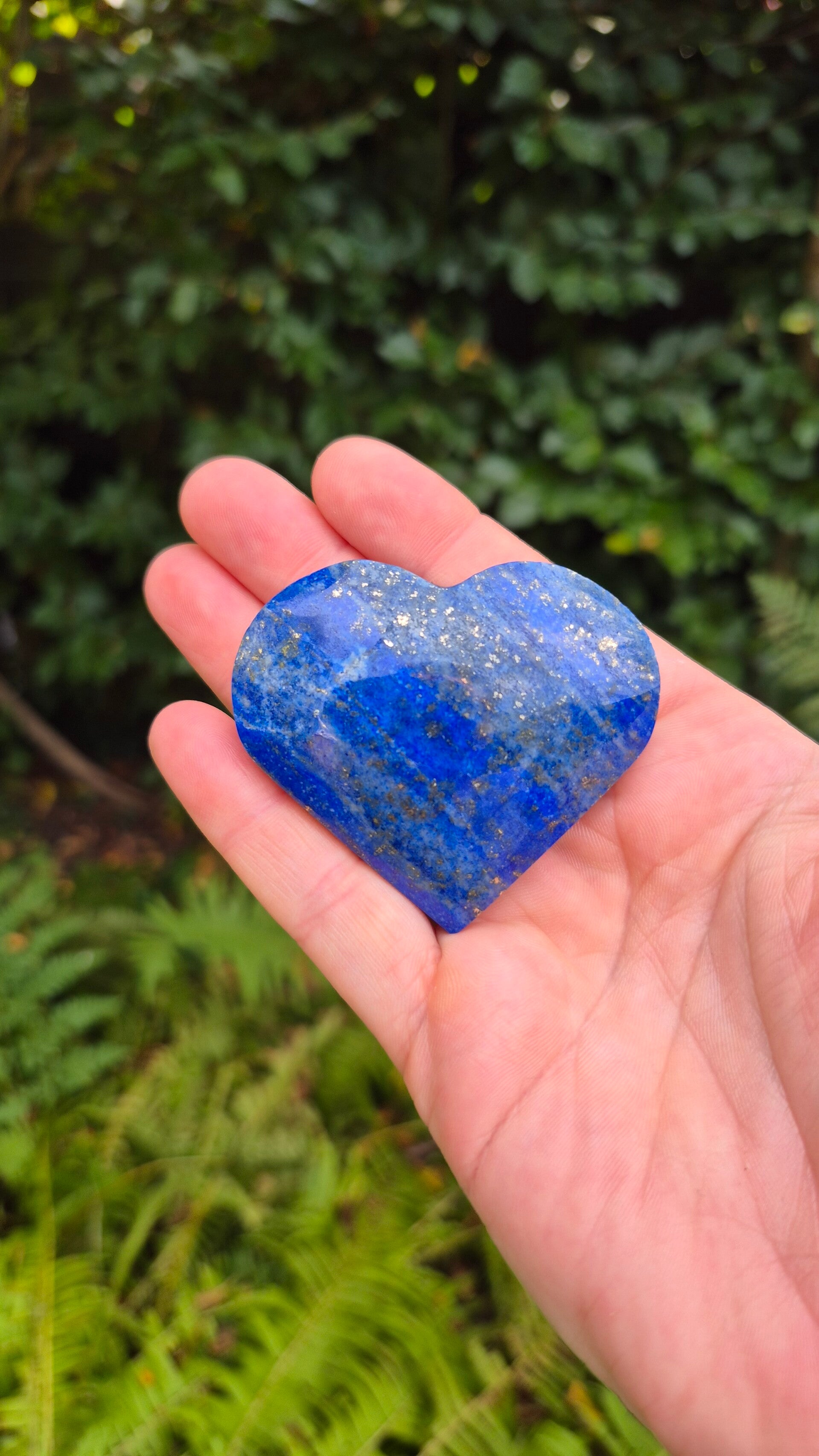Lapis Lazuli hart groot