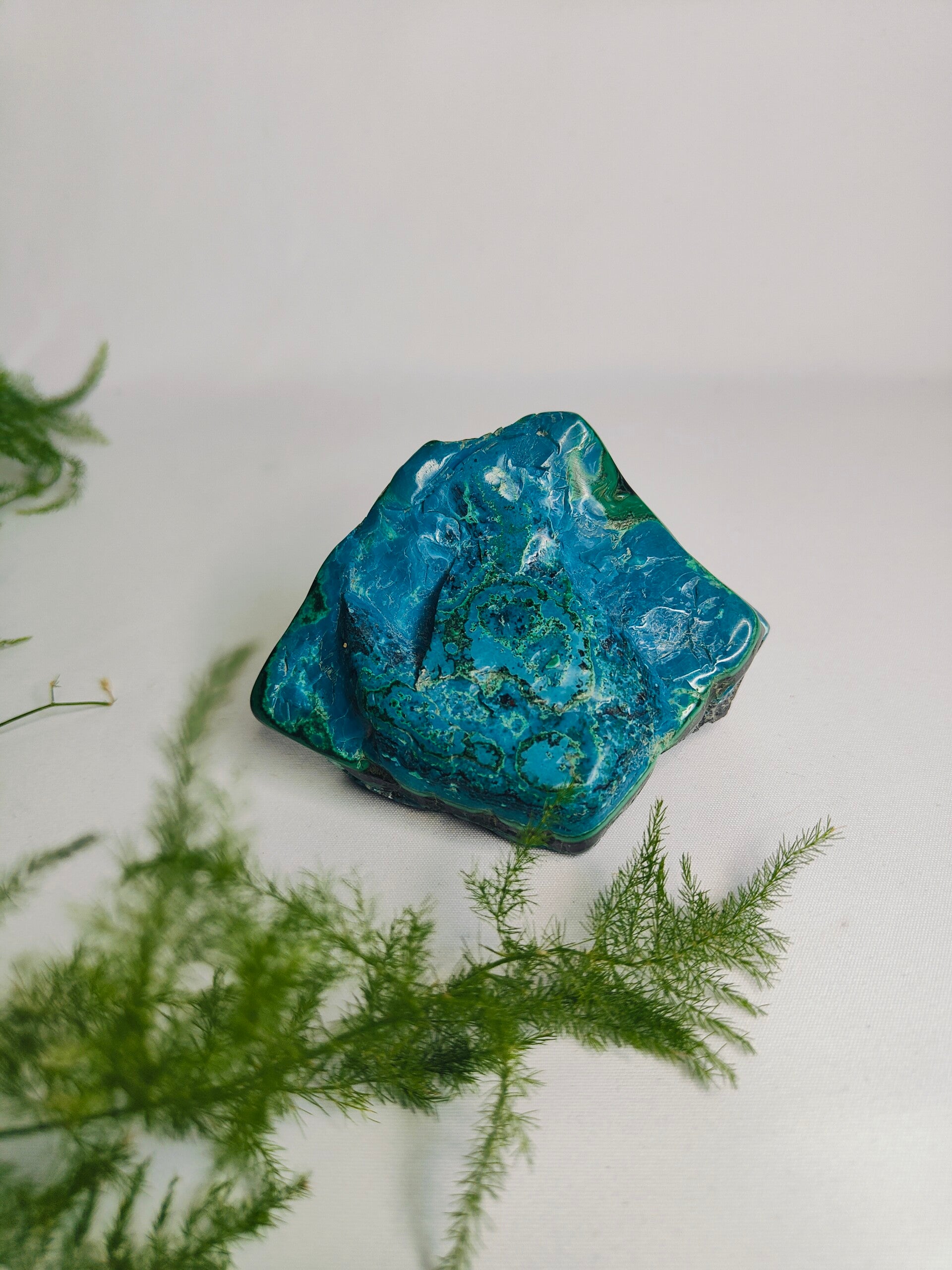 Chrysocolla op standvlak