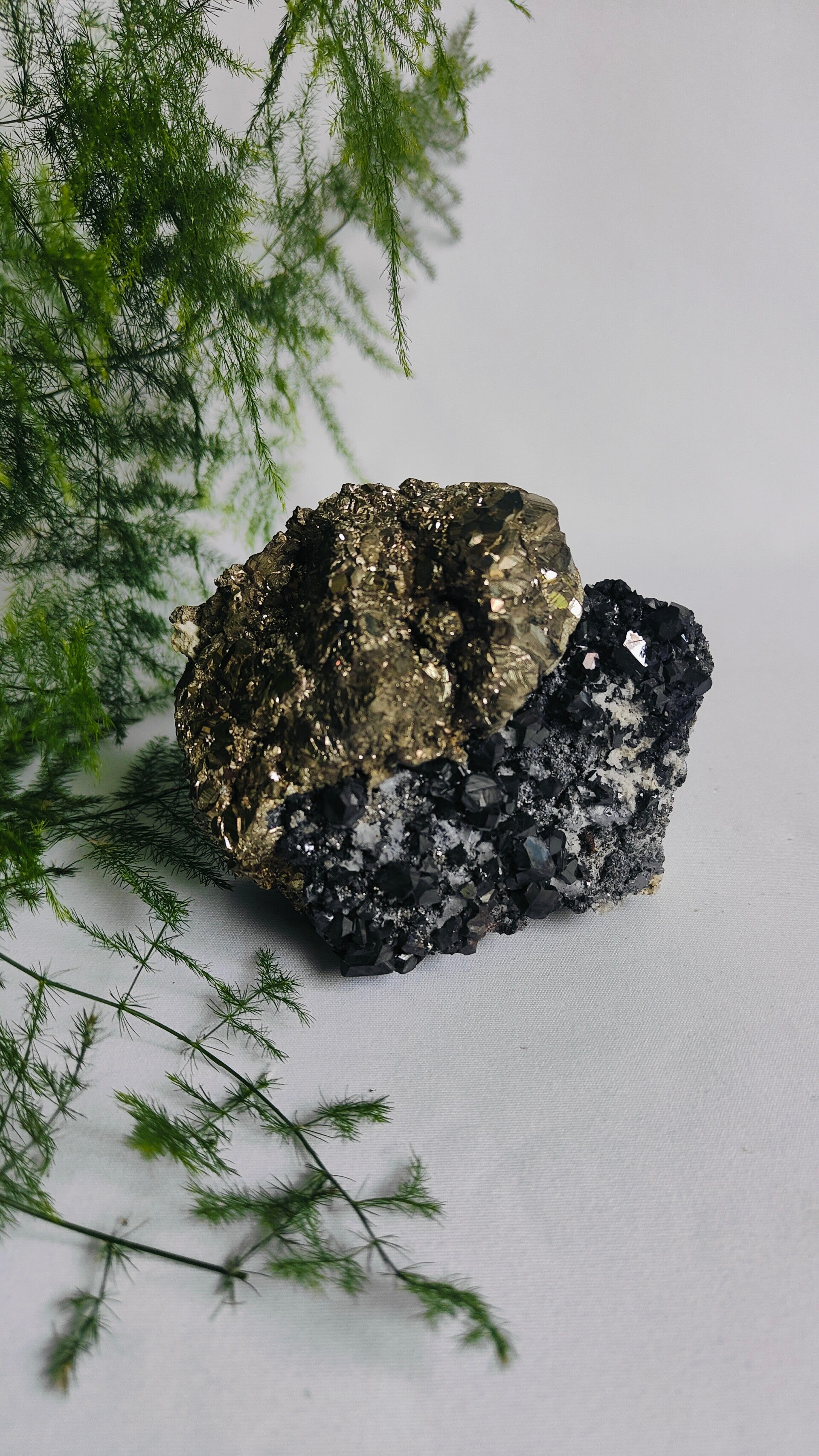 Pyriet met Sfaleriet