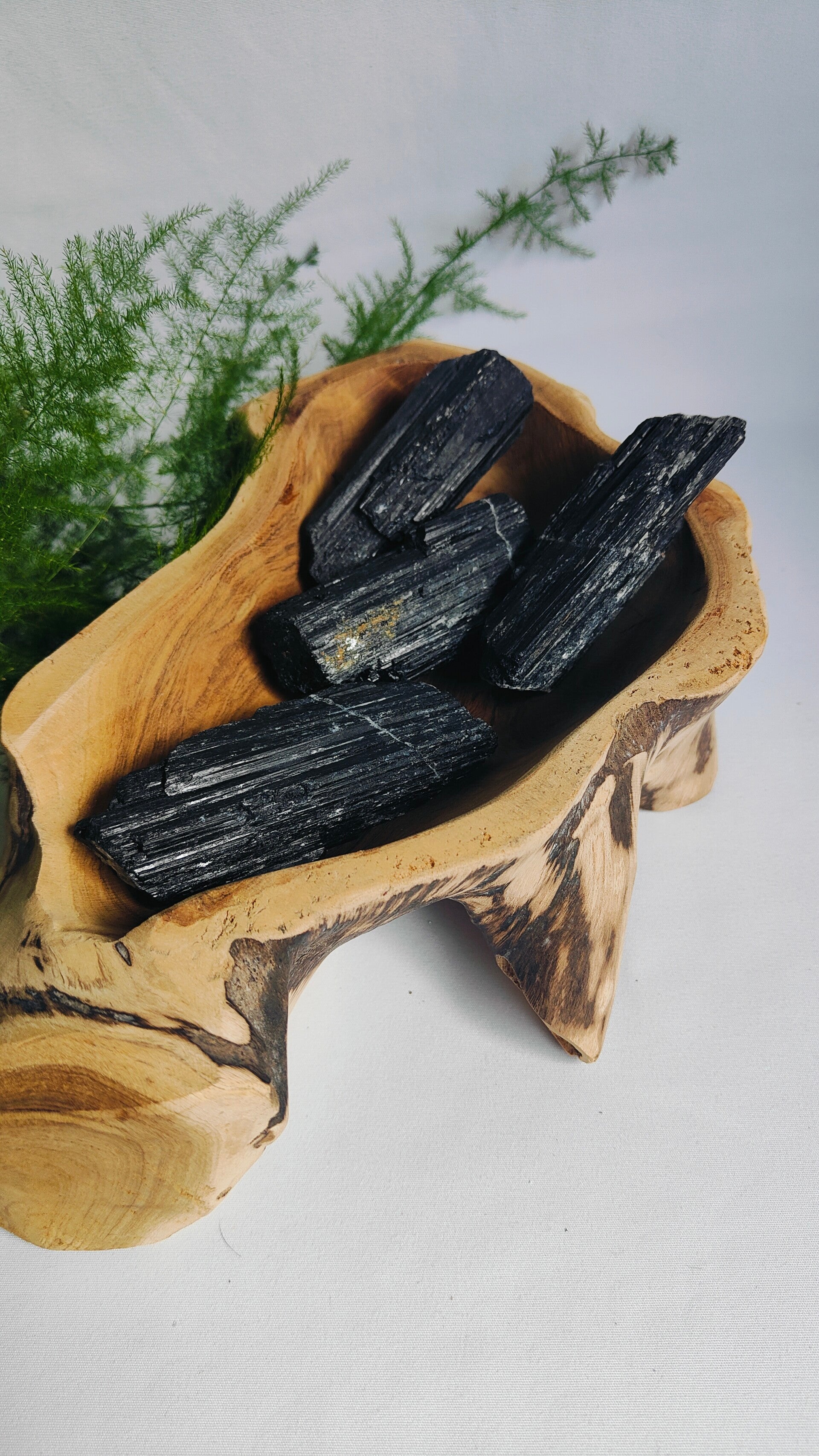 Toermalijn handsteen ruw klein