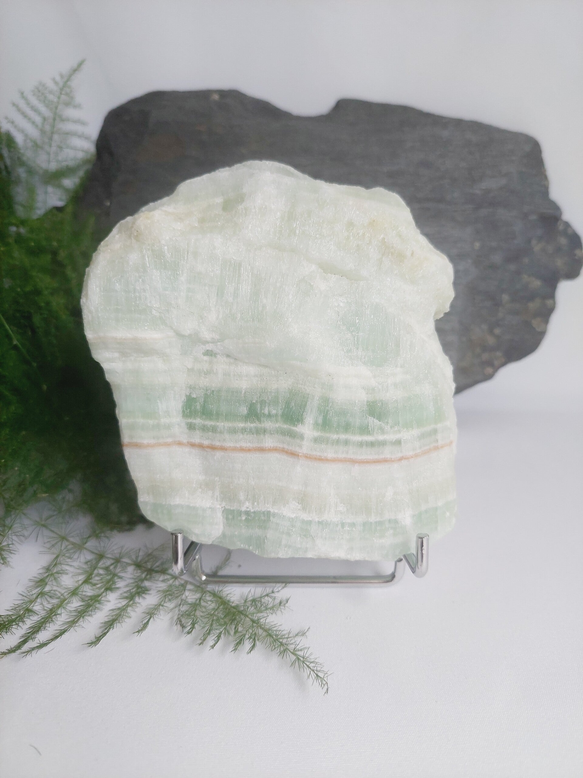 Caribbean Green Calciet op standaard