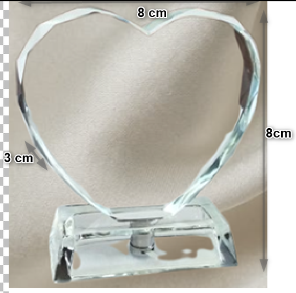 Heart shape Crystal