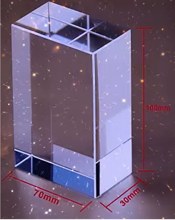 Rectangular shape Crystal