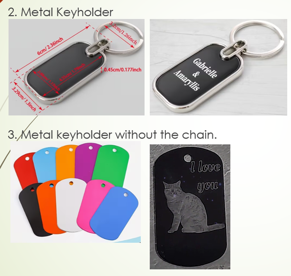 Metal keyholders