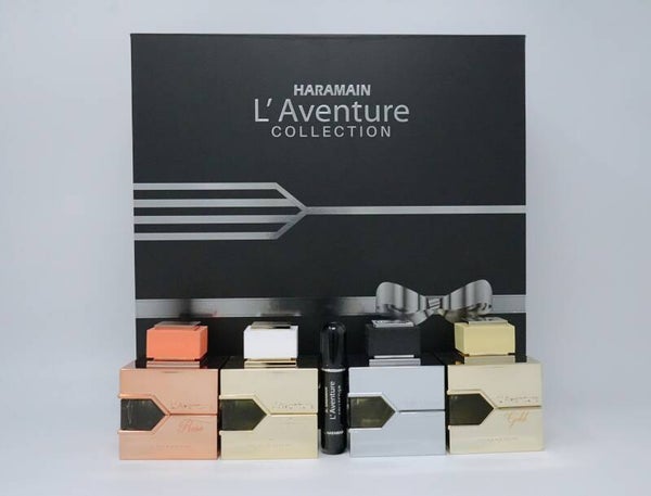 AL HARAMAIN L'AVENTURE COLLECTION (U) (H/B) 4PC SET(4x3.4 OZ EDP SP)