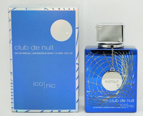 ARMAF CLUB DE NUIT ICONIC BLUE (M) EDP SP 3.6oz