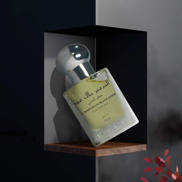 AL HARAMAIN BLACK OUD(U)15 ML PURE PERFUME ROLLER BALL