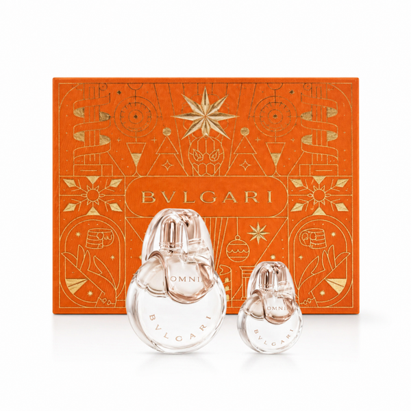 BVLGARI OMNIA CRYSTALLINE (W) SET  2-PC 3.4 oz, O.5 oz  EDT SP