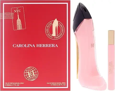 CAROLINA HERRERA GOOD GIRL BLUSH (W) 2PC SET(2.7oz /10ml)