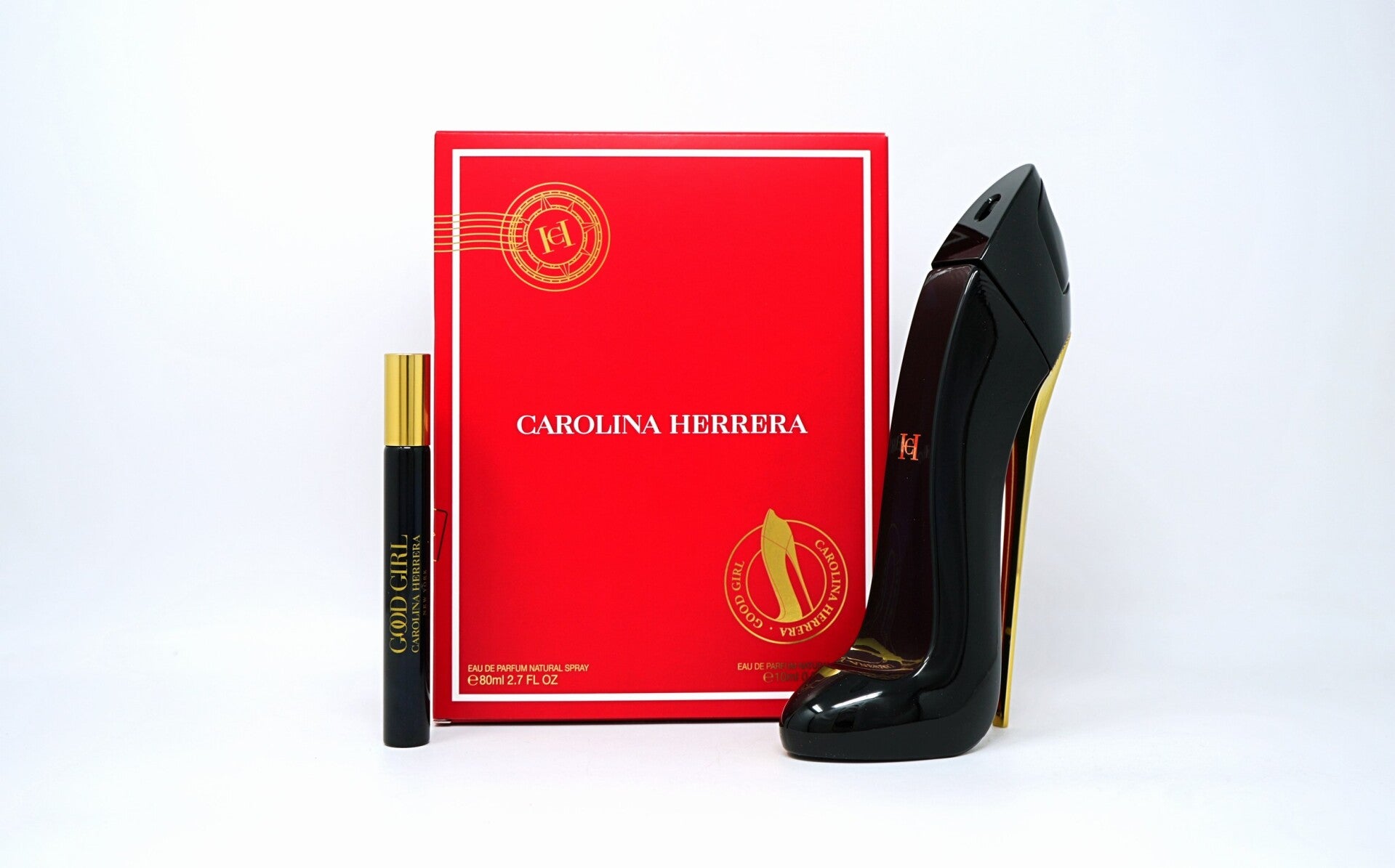 CAROLINA HERRERA GOOD GIRL (W) (DF) (LI FREE) 2PC SET (2.7 OZ EDP SP, 10 ML EDP SP)