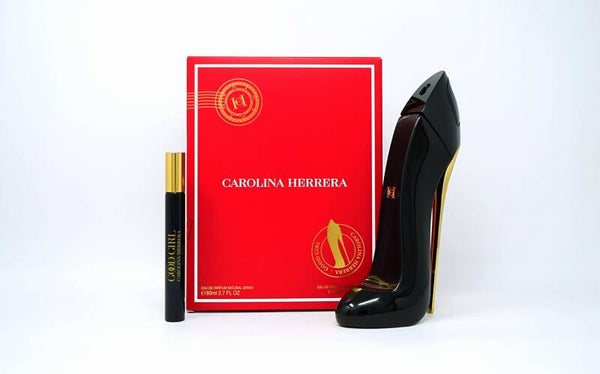 CAROLINA HERRERA GOOD GIRL (W) (DF) (LI FREE) 2PC SET (2.7 OZ EDP SP, 10 ML EDP SP)