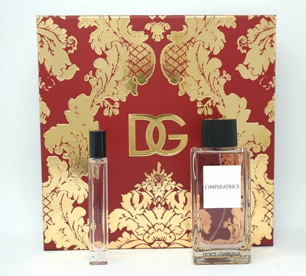 DOLCE&GABBANA L'IMPERATRICE (W) H/B)(LI FREE) 2PC SET(3.3oz edt sp,10ml edt sp)