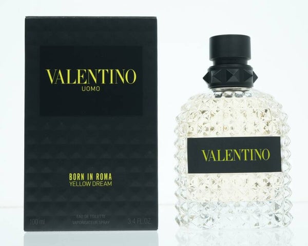 VALENTINO UOMO BORN IN ROMA YELLOW DREAM(M.)EDT SP 3.4oz