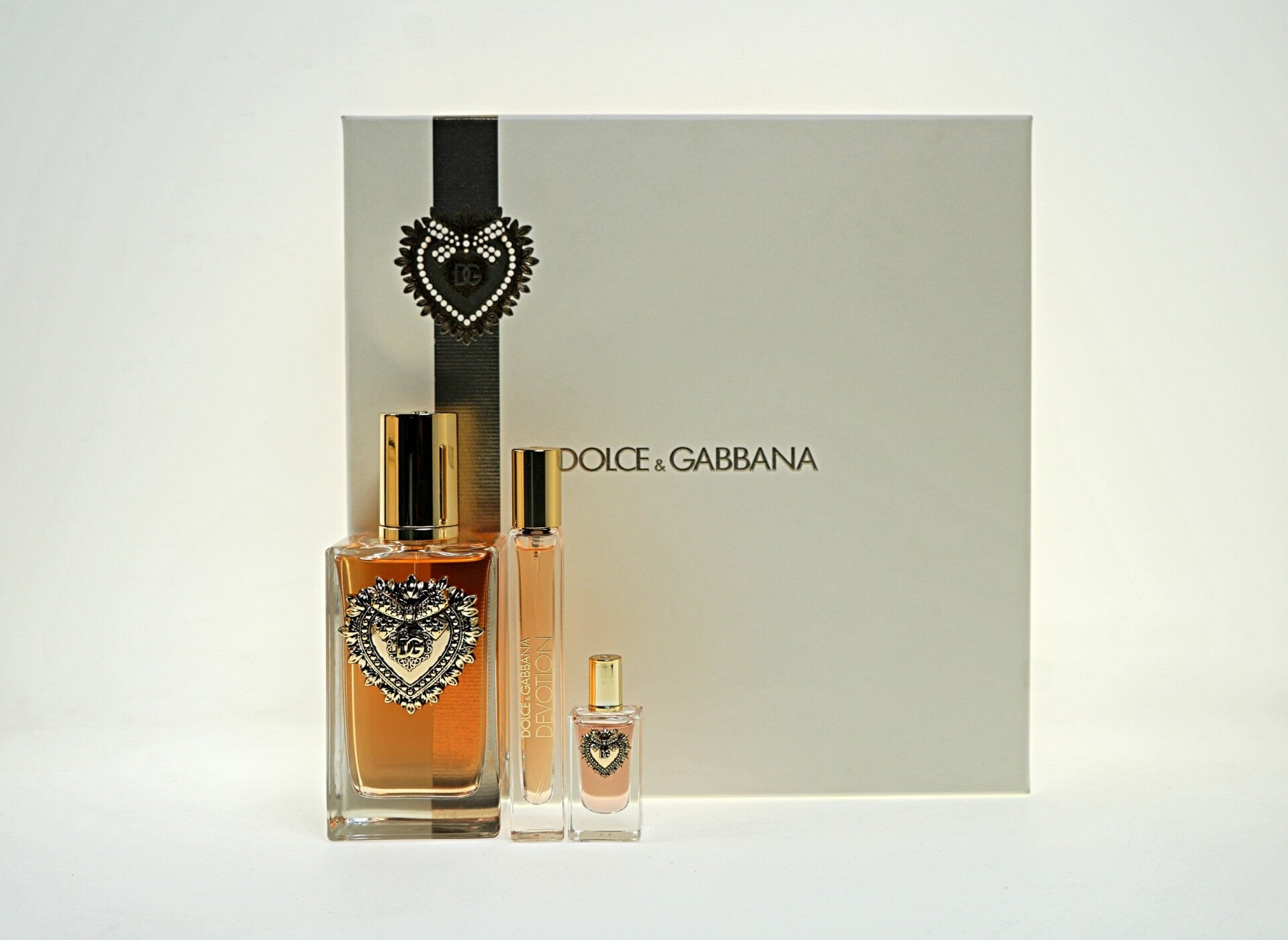 DOLCE&GABBANA DEVOTION (W) (H/B) LI FREE 3PC SET (3.3oz edp sp,10ml edp sp,5ml edp spl)