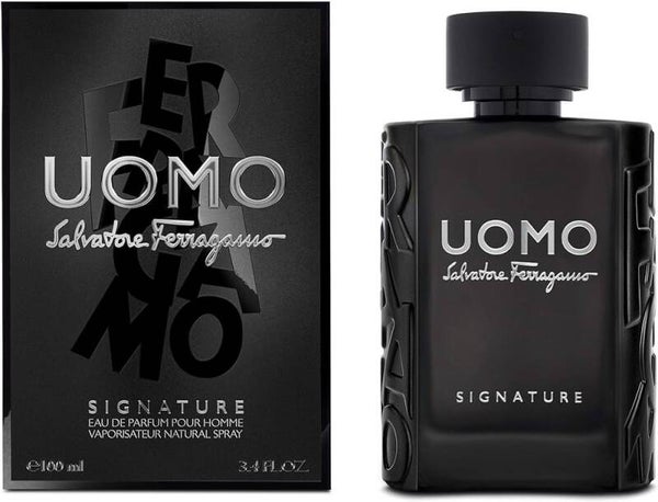 SALVATORE FERRAGAMO UOMO SIGNATURE (M) EDP SP 3.4oz (NEW PACK)