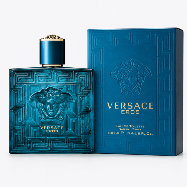 VERSACE EROS (M) EDT (SP 3.4OZ) (NEW PACK) (LTD QTY)