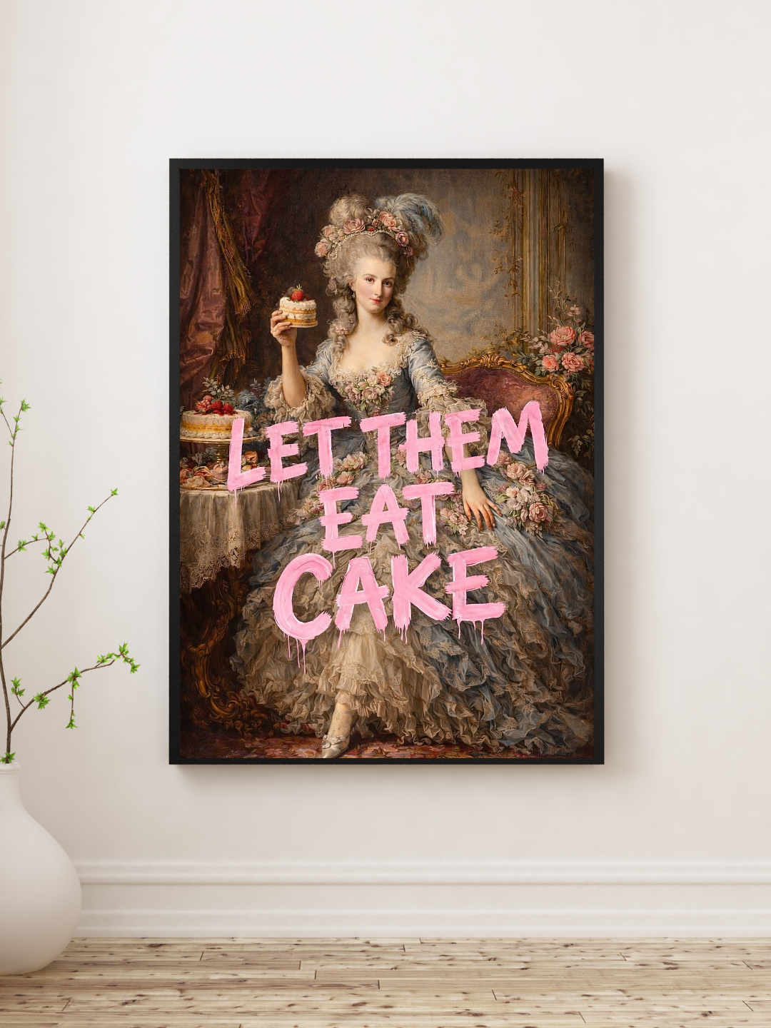 Let Them Eat Cake — Framed Wall Art