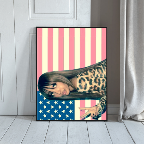 Pink Pantheress Wall Art Poster 11 x 14