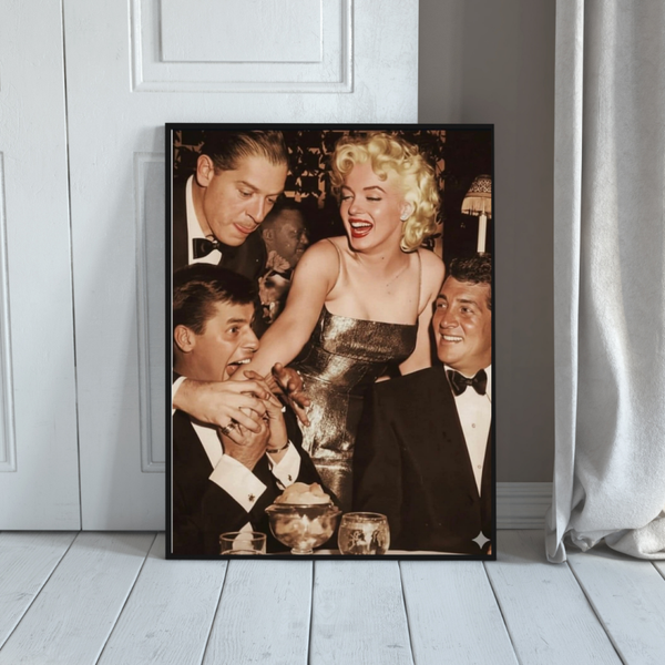 Vintage Glamour Wall Art Poster – 12 x 17