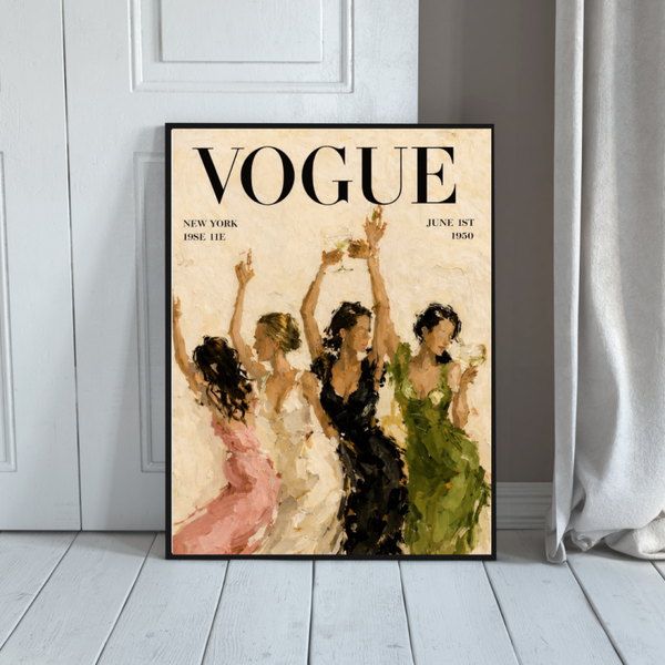Vogue Fashion Wall Art Poster – 12 x 17