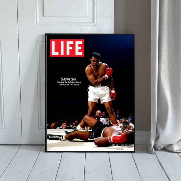 Muhammad Ali Vintage LIFE Magazine Wall Art – 12 x 17