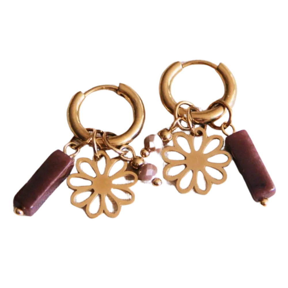 Ringetje met buis, facet en bloem