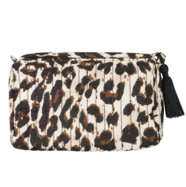 Make-up tasje luipaardprint