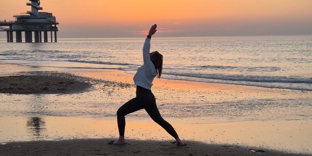 Sunrise yoga