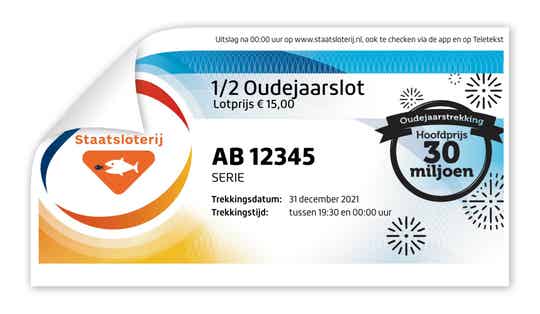 Staatsloten Oudejaarsloterij / LOTEN / SHOP | cigodeposthoorn.nl