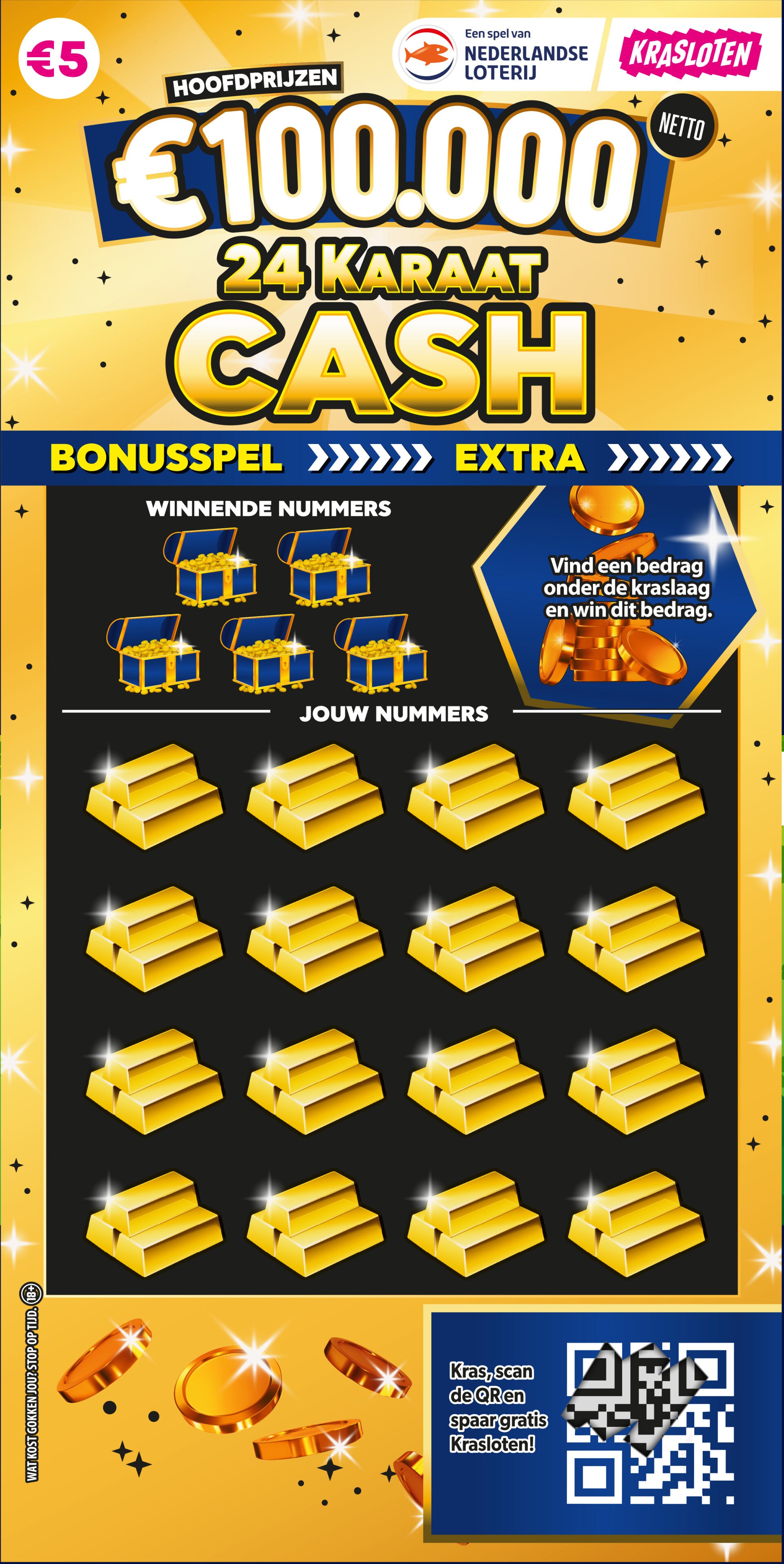 Kraslot 24 Karaat CASH