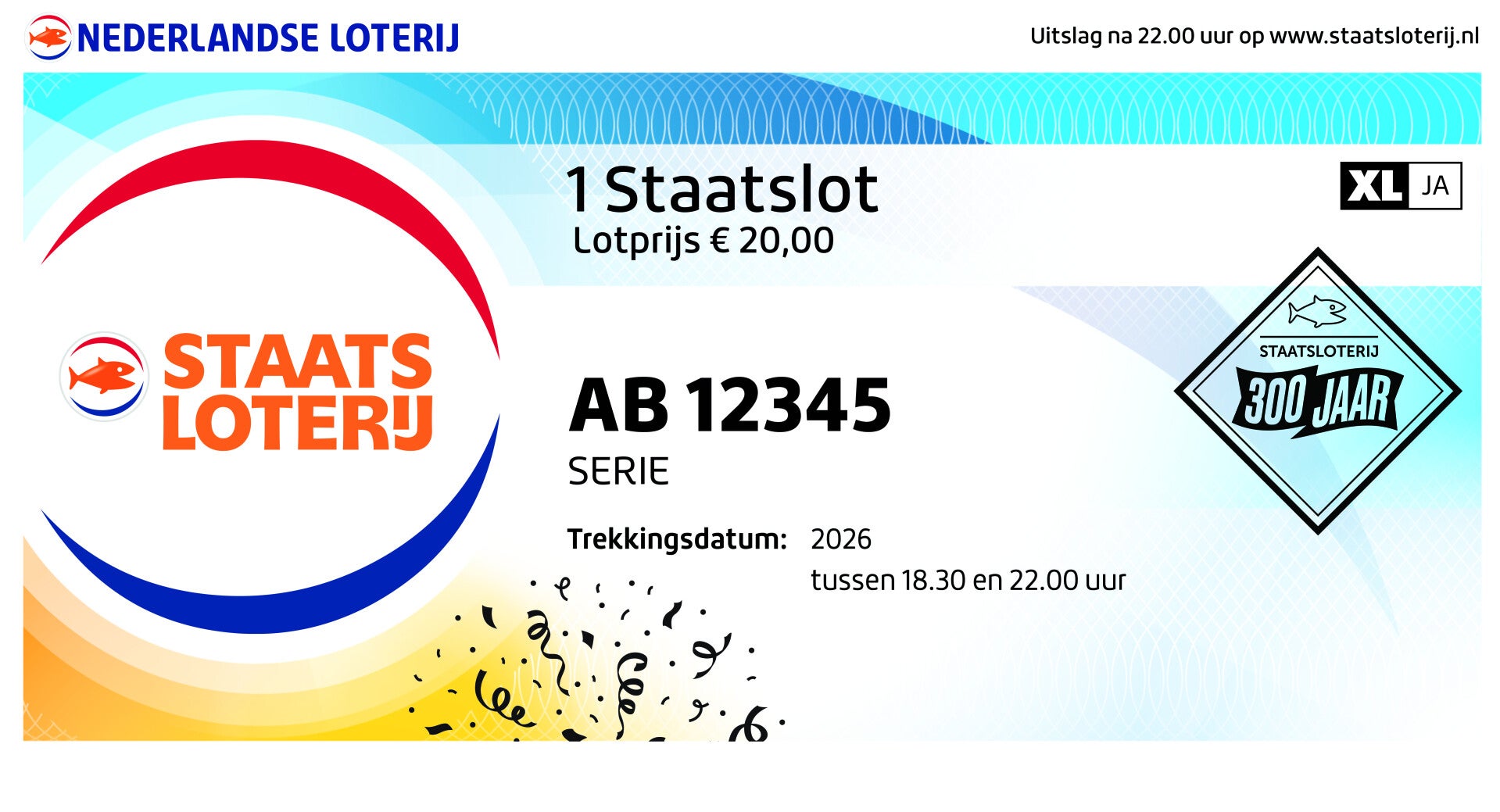 Heel Staatslot XL 10 April