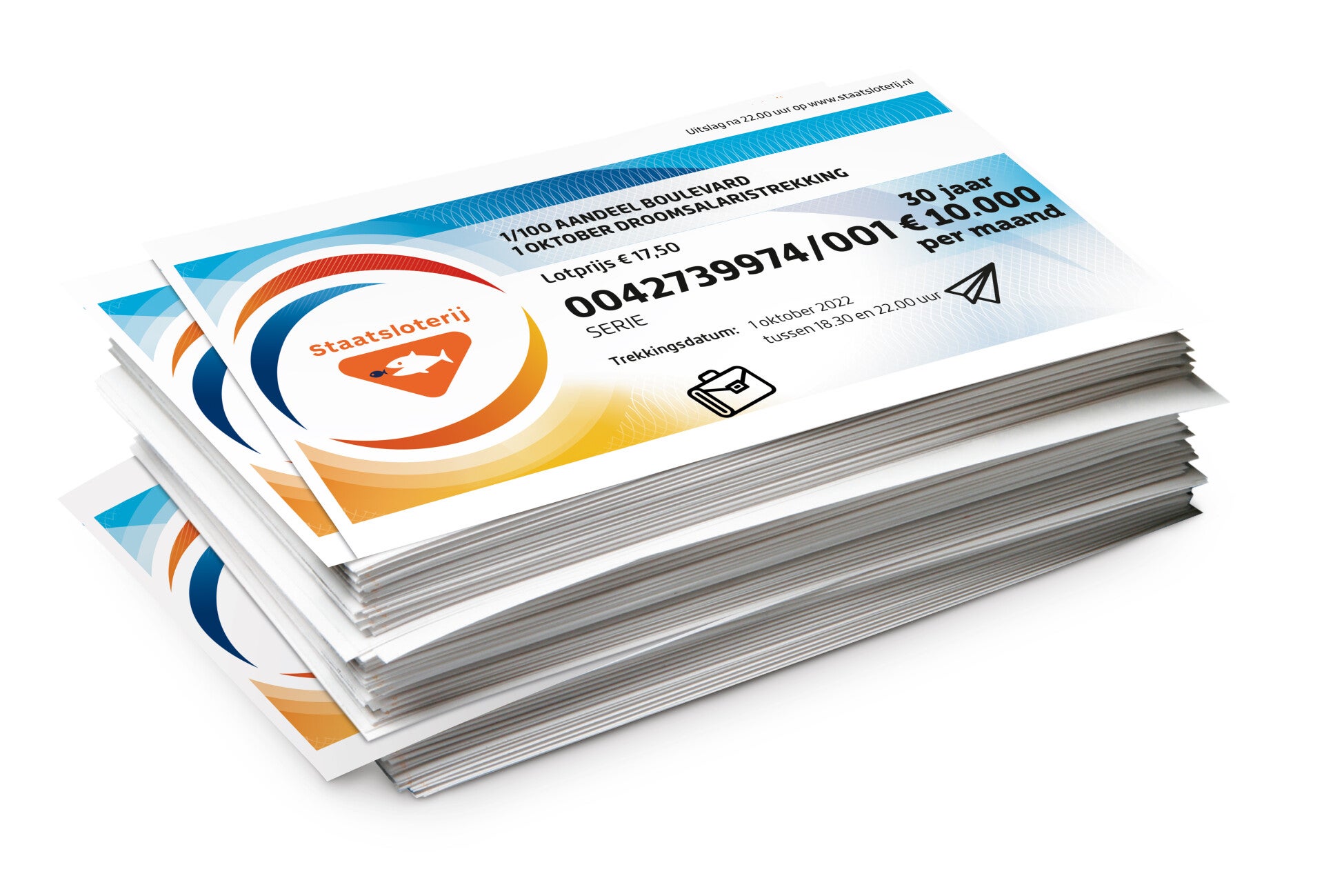 Staatsloten Boulevard-spel XL 1 Oktober