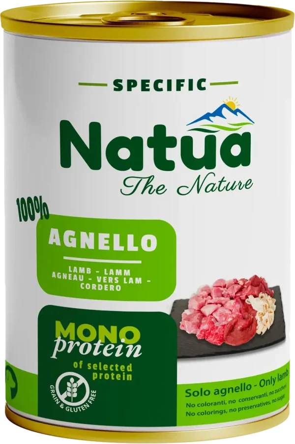 Natua Specific Mono Protein Hund Lamm- 6x 400g