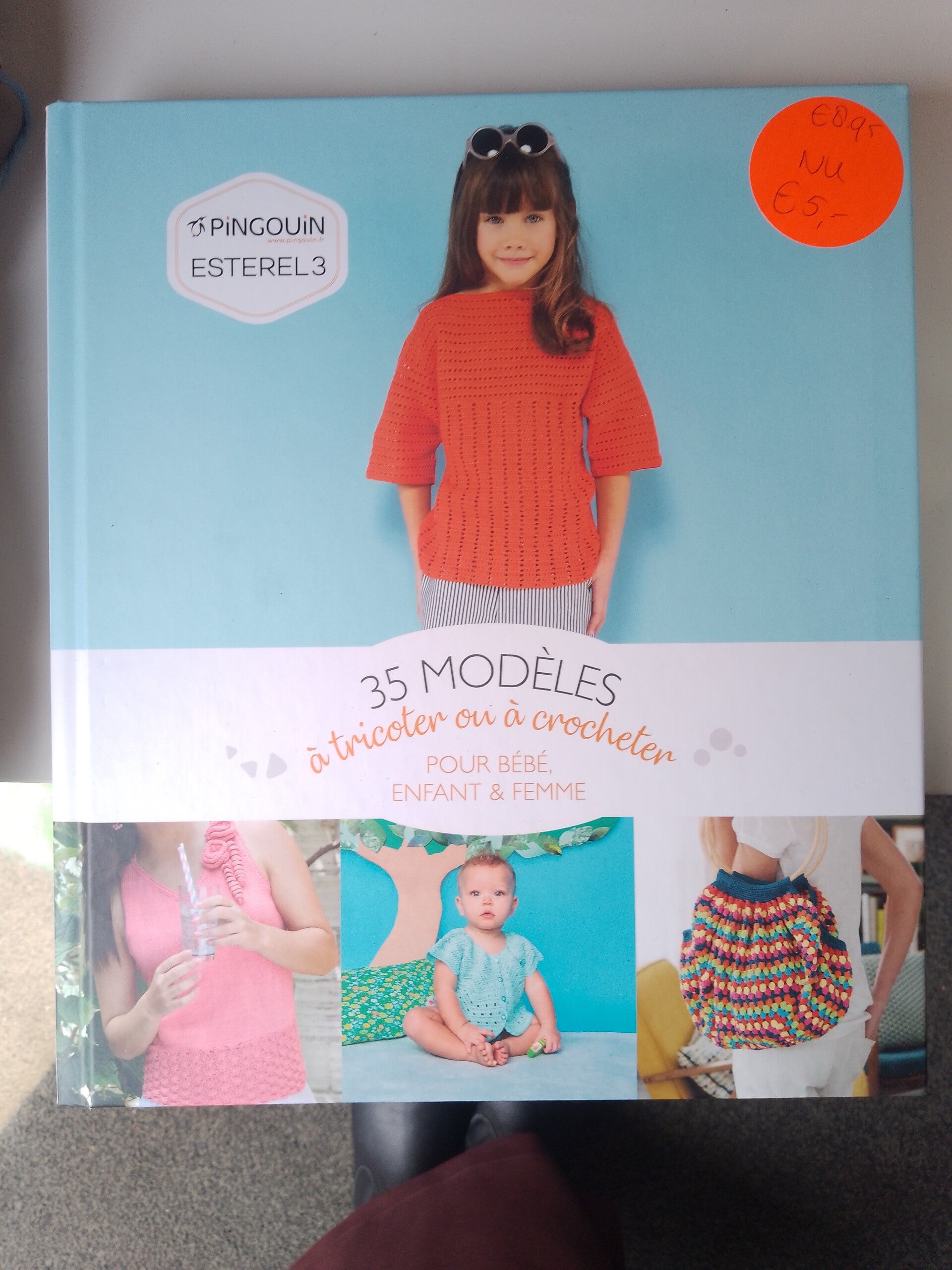 Boek Tricoter Happy , 20 modellen mode mast 34-52