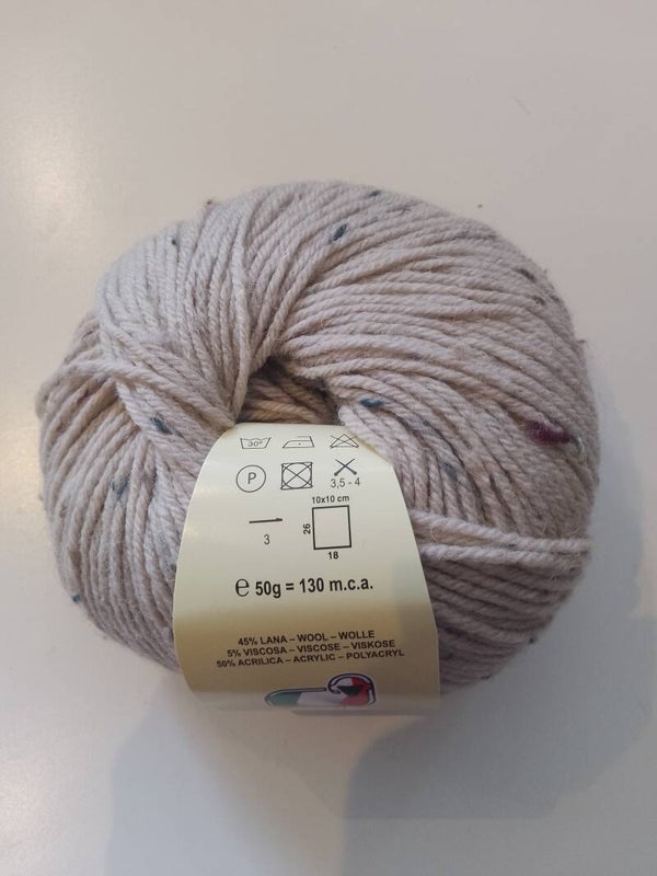 Tropical Lana 2 bol classic tweed beige