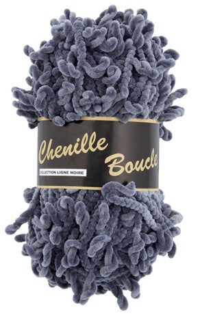 Lammy Chenille boucle 038 grijs