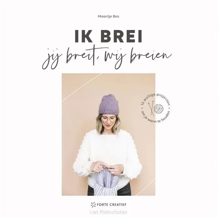 Boek Ik brei, jij breit, wij breien - Maartje Bos