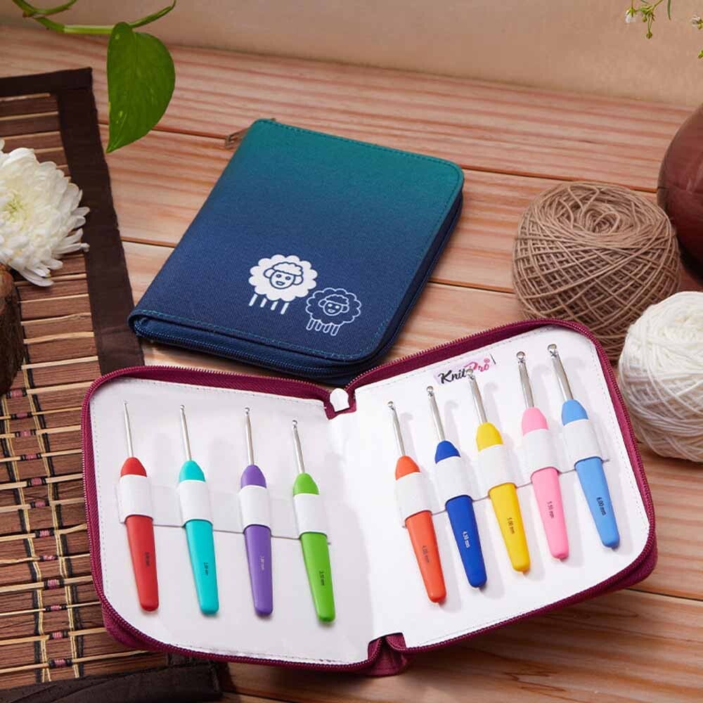 Etui met haaknaalden Knit Pro Waves