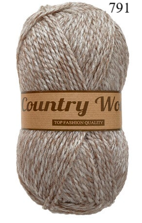 lammy Country Wool  klassiek garen van acryl met 20% wol