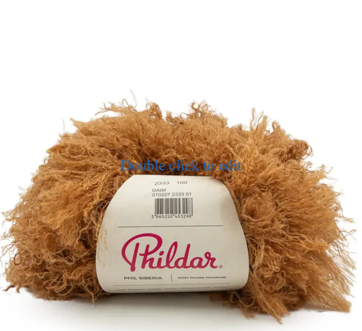 Phildar Siberia - langharig bontgaren nld 10