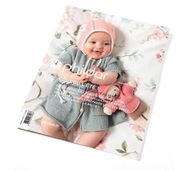 Boek Phildar 196  baby tot 18 mnd