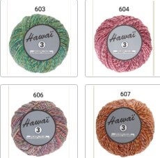 Lammy Hawai 3 half katoen gemeleerd