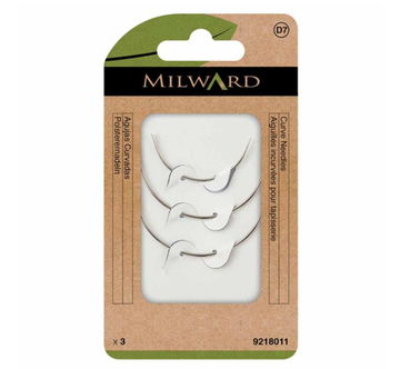 Milward Stoffeerdersnaalden (gebogen)