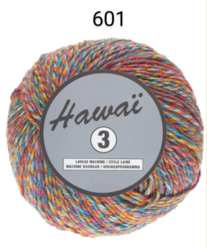 Lammy Hawai 3 half katoen gemeleerd