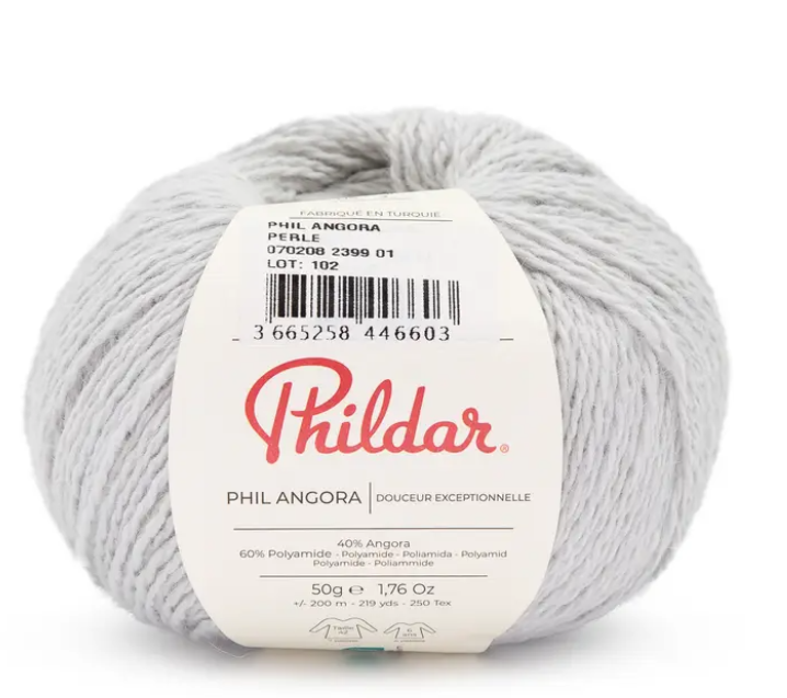 Phildar Angora Perle - met angora nld 3.5