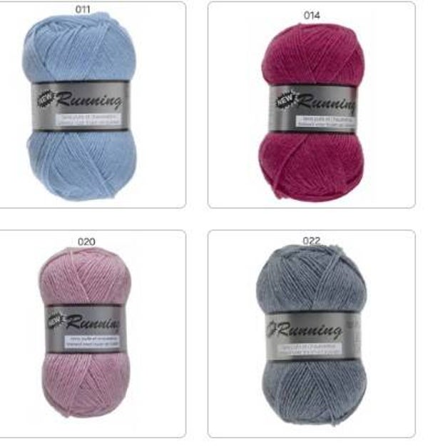 Lammy Running sokkenwol nld 2.5 mm