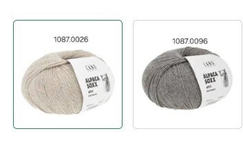 Lang Yarns Alpaca Soxx naalden 3.0 - 4.0