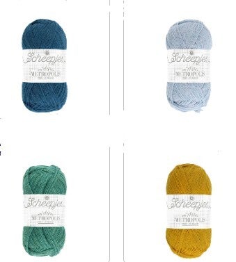 Scheepjes Metropolis sokkengaren 75% Merino extrafine nld 2.5 mm