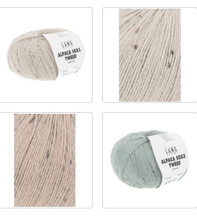 Lang Yarns Alpaca Soxx Tweed nld 2.5 - 3.5