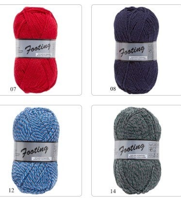 Lammy Footing sokkenwol 20% wol nld 3.0-4.0 mm